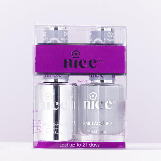 Nice #92 Duo Set Soak Off Gel
