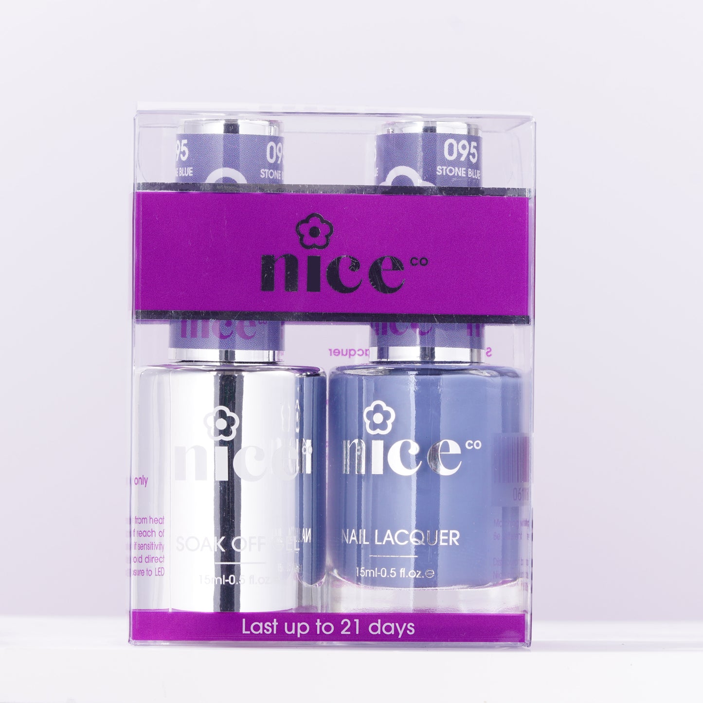 Nice #95 Duo Set Soak Off Gel