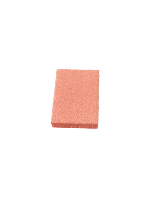A.A 1/4 2-Way Mini Buffer Orange Foam White Grit 80/80