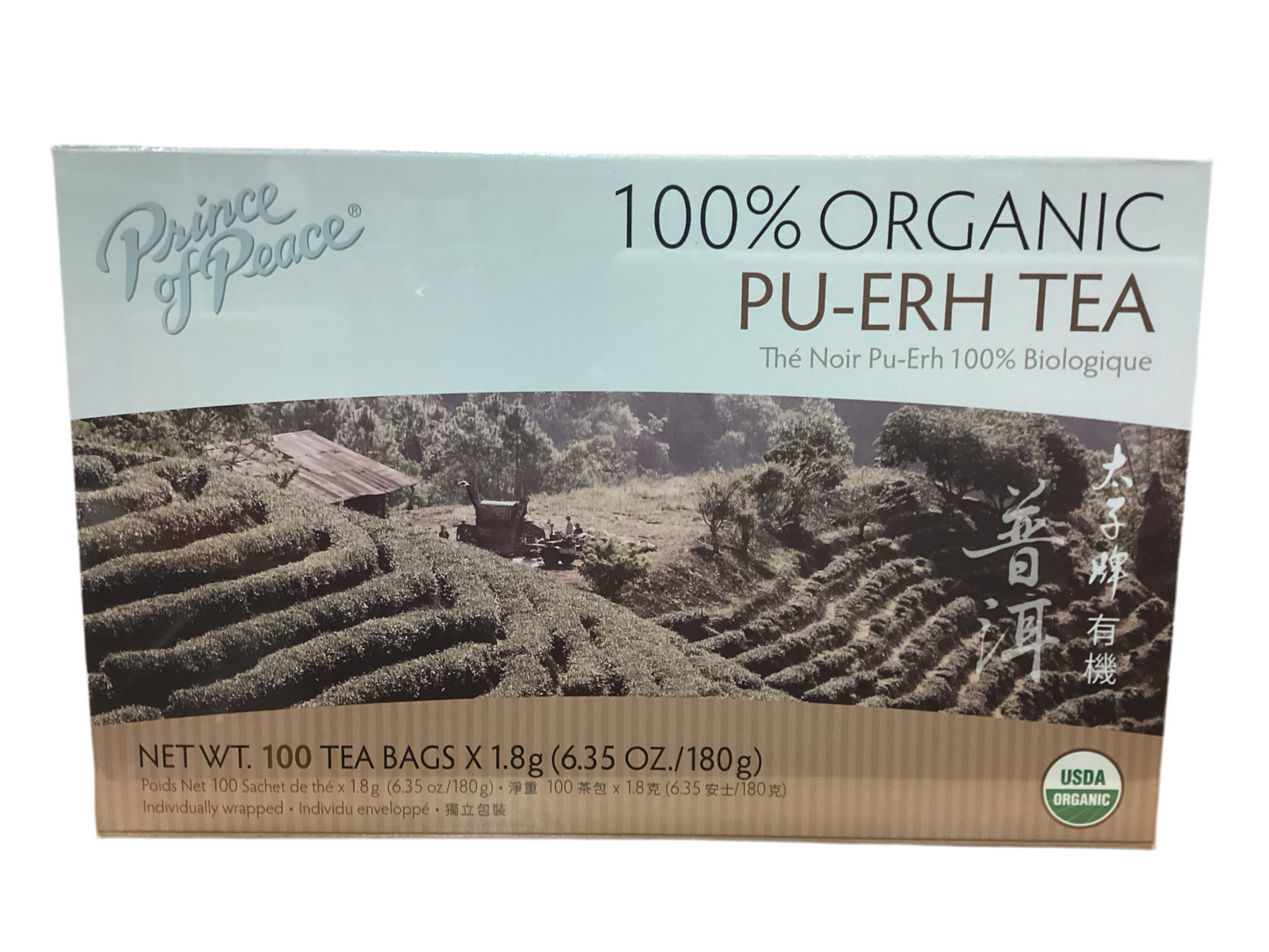 Prince Of Peace 100% Organic Pu-Erh Tea
