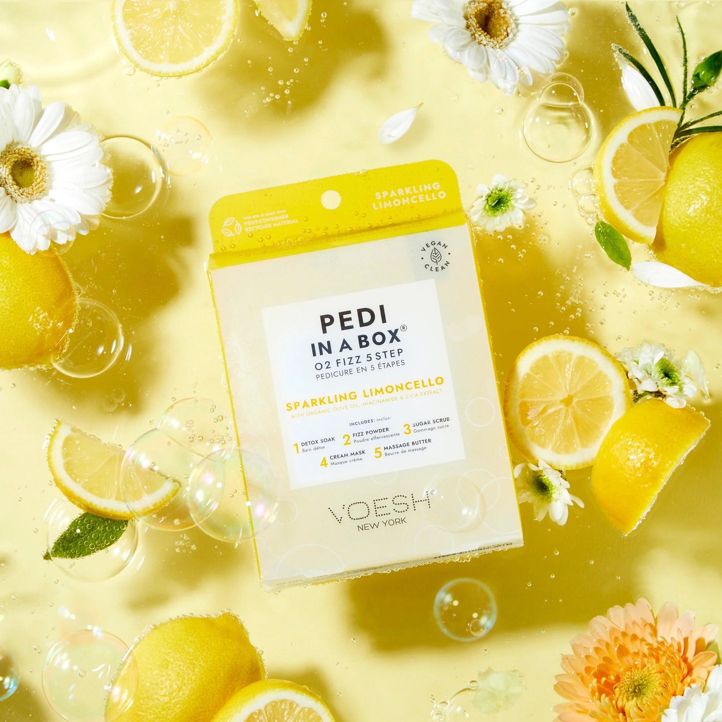 Voesh 5 Step Fizz Pedicure Kit