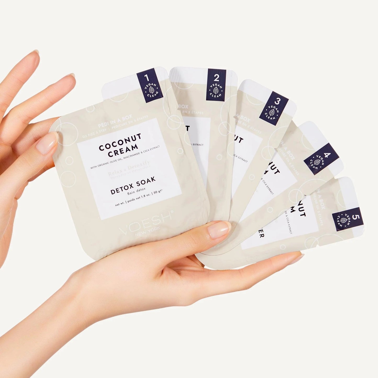 Voesh 5 Step Fizz Pedicure Kit