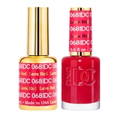 DND DC Duo Gel - #068 LAVA RED