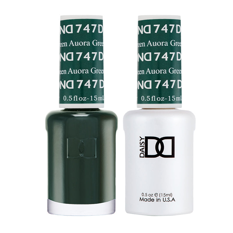 DND Duo Gel Winter - #747 Auora Green