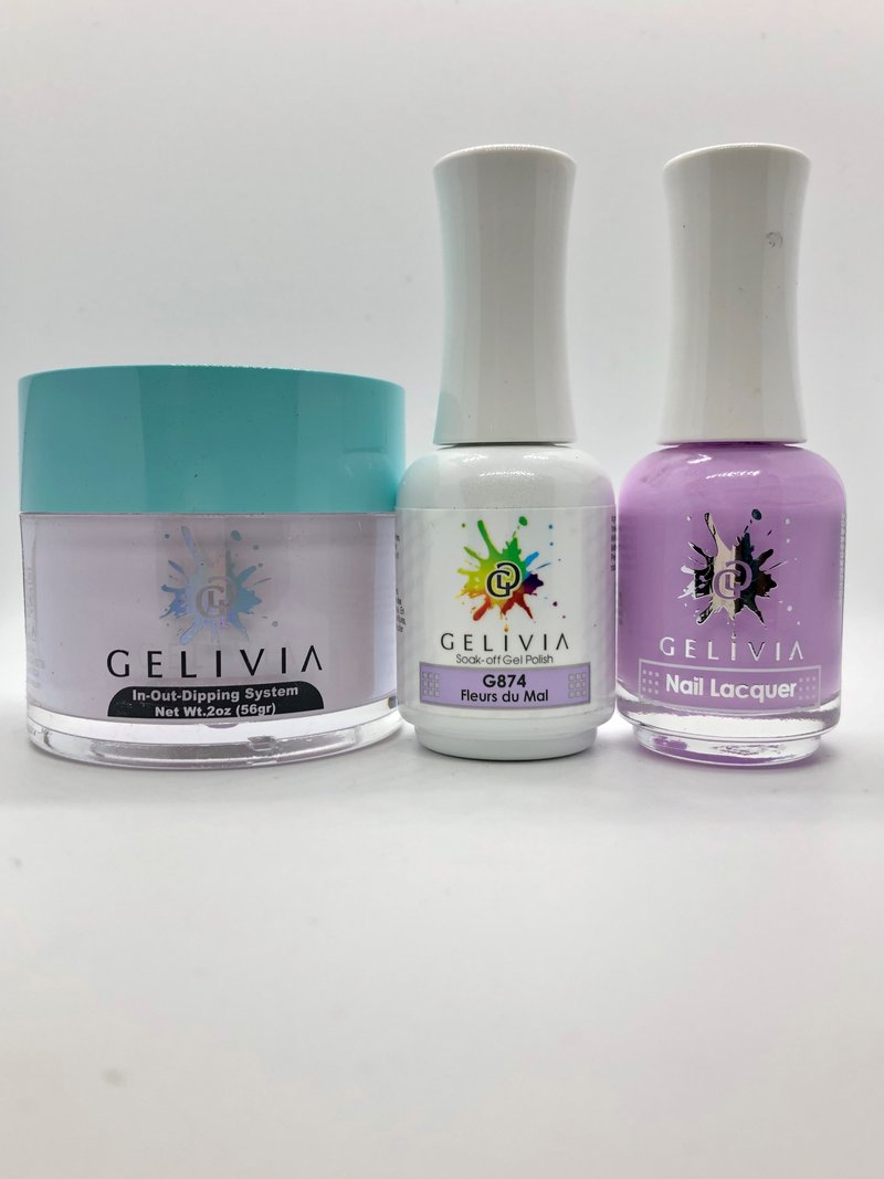 #874 - Gelivia Gel - Fleurs De Mal