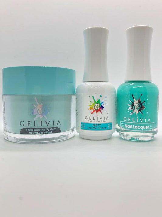 #877 - Gelivia Gel - Teal Me No Lies