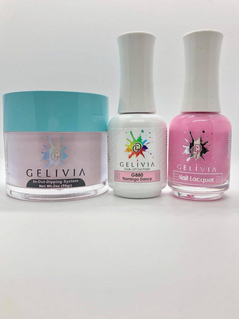 #880 - Gelivia Gel - Flamingo Dance