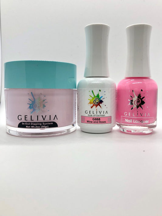 #888 - Gelivia Gel - Wine and Roses