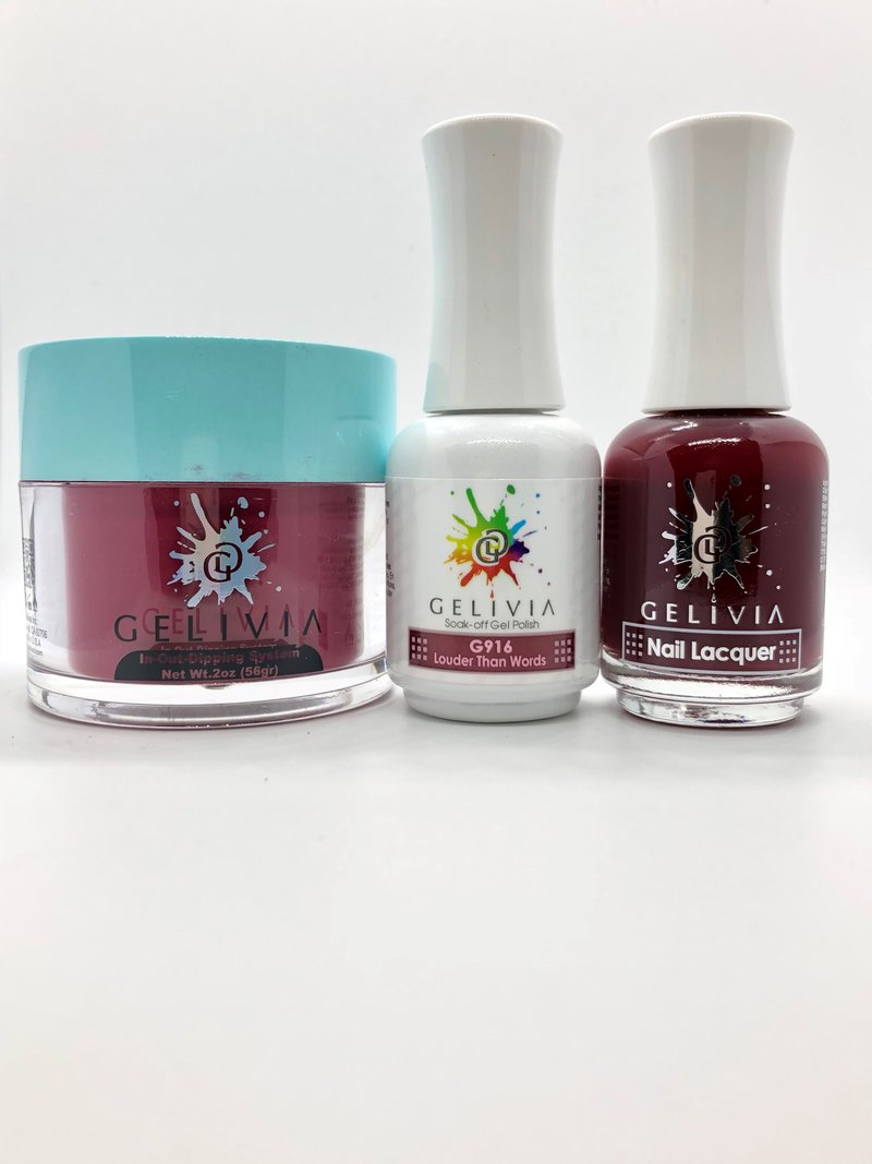 #916 - Gelivia Gel - Louder than Words