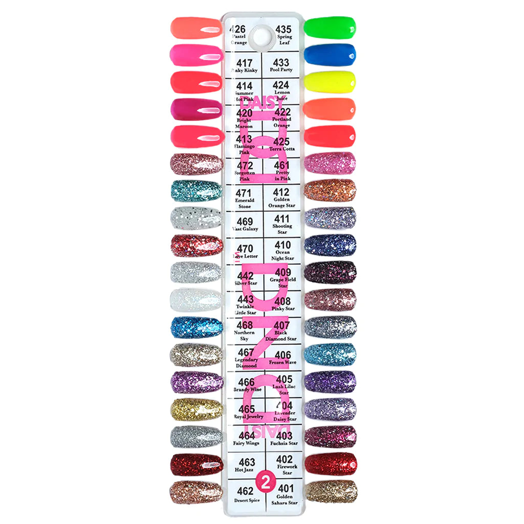 DND Color Chart #2 Daisy