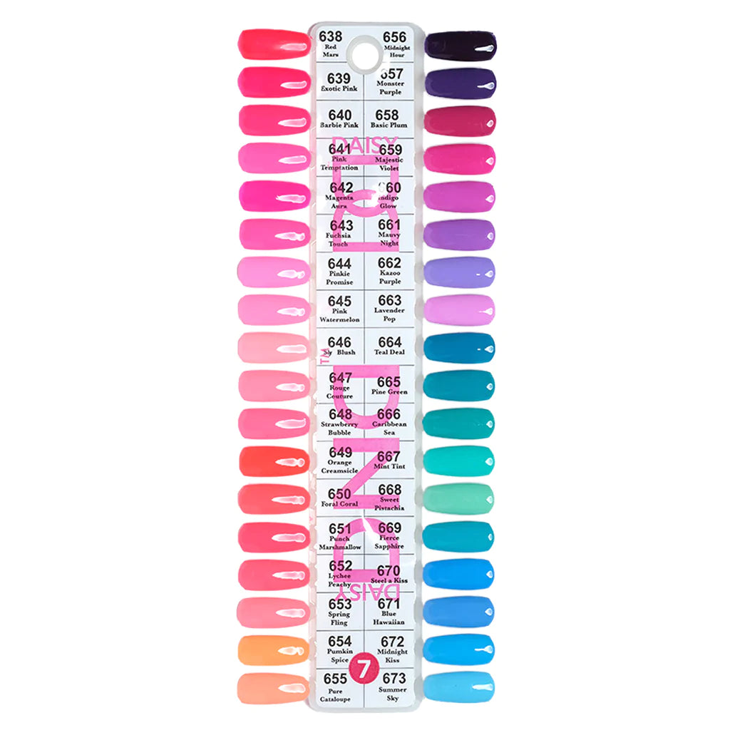 DND Color Chart #7 Daisy