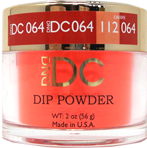 DND - DC Dip Powder - Valentine Red 2 oz - #064