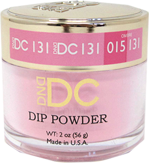 DND - DC Dip Powder - White Magenta 2 oz - #131
