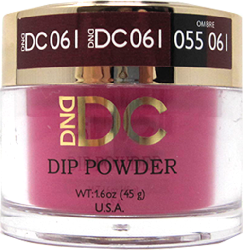 DND - DC Dip Powder - Wineberry 2 oz - #061