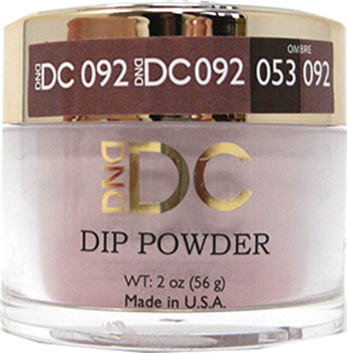 DND - DC Dip Powder - Russet Tan 2 oz - #092