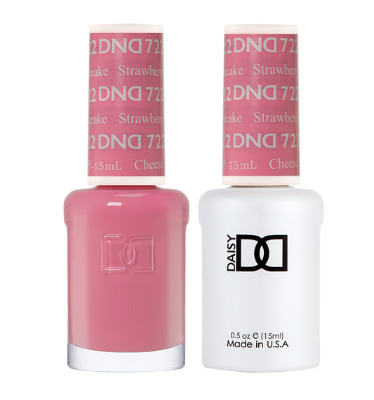 DND Duo Gel Winter - #722 Strawberry Cheesecake