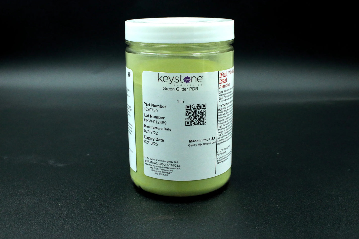 4020730 – Green Glitter PDR