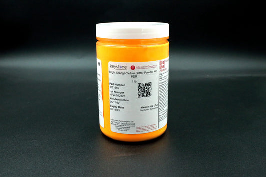 4021669 – Bright Orange / Yellow Glitter Powder NC – PDR