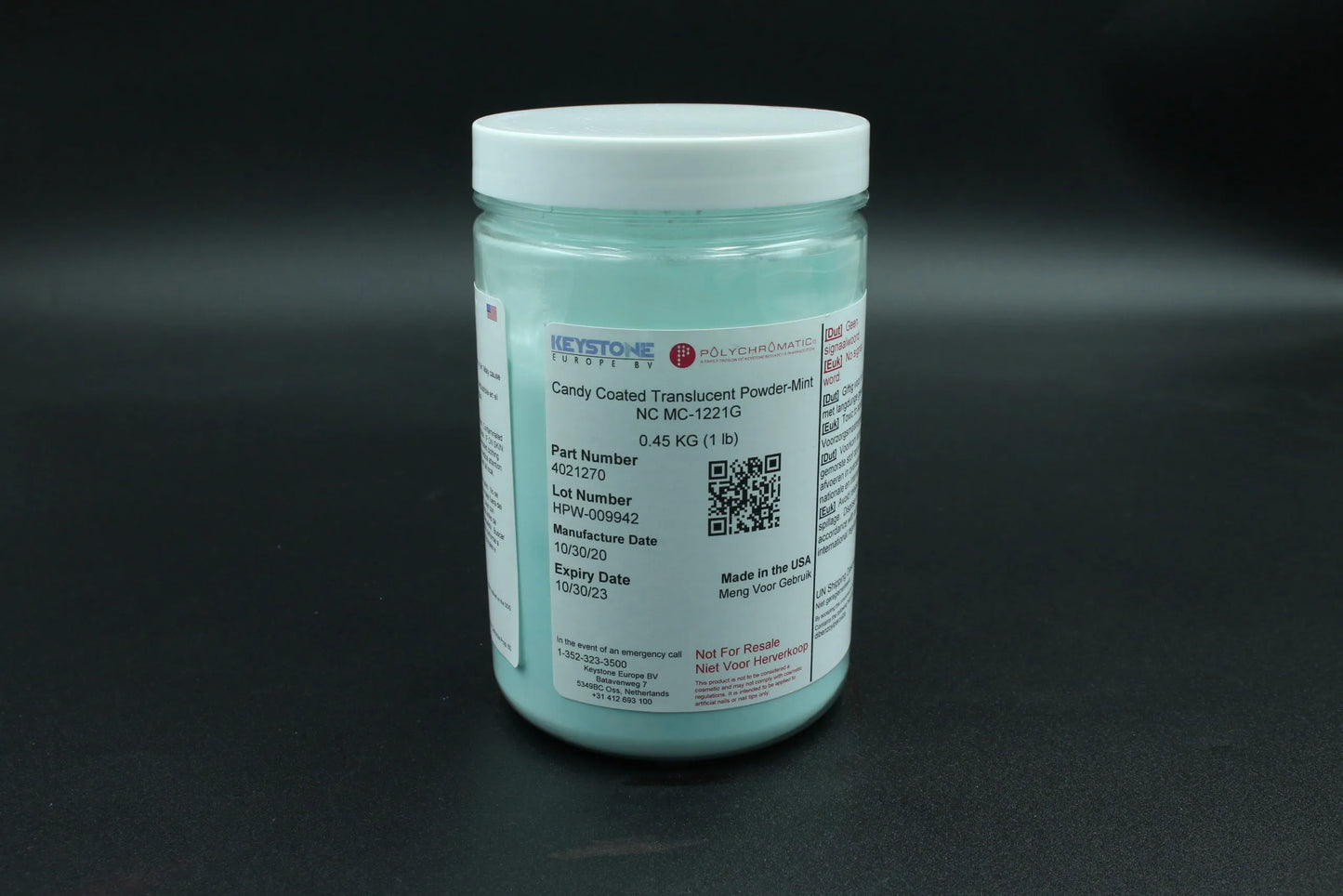 4021270 – Candy Coated Translucent Powder-Mint NC MC-1221G