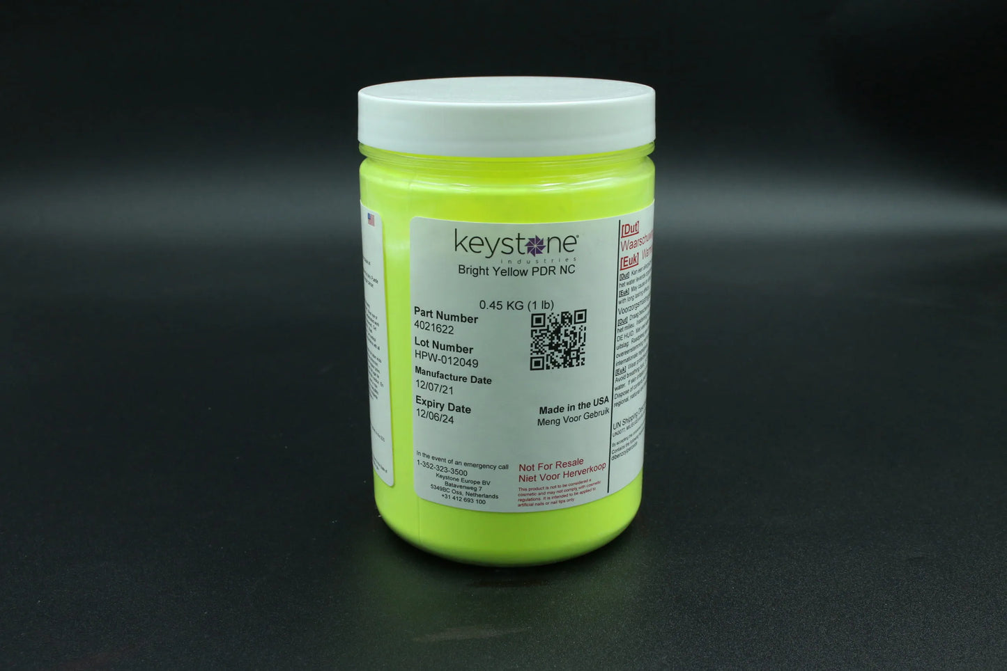 4021622 – Bright Yellow PDR NC