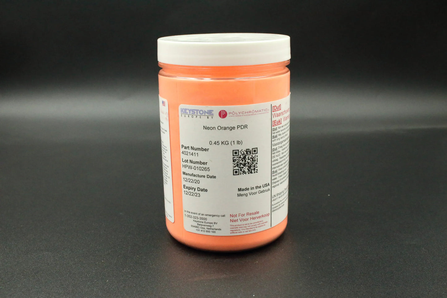 4021411 – Neon Orange PDR