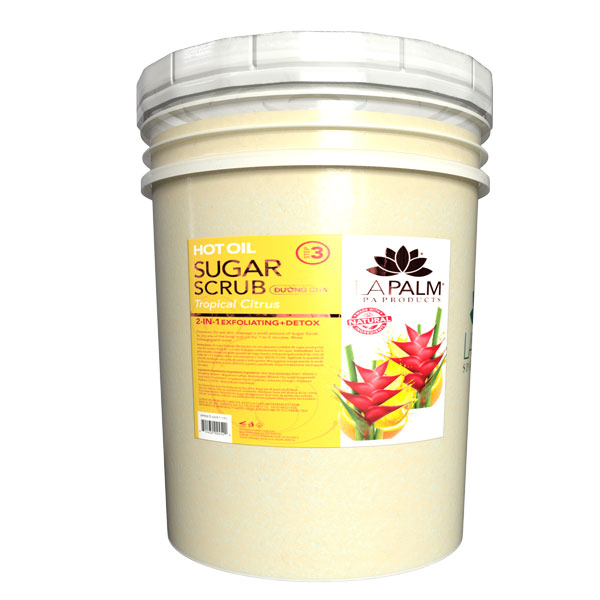 La Palm Hot Oil Sugar Scrub