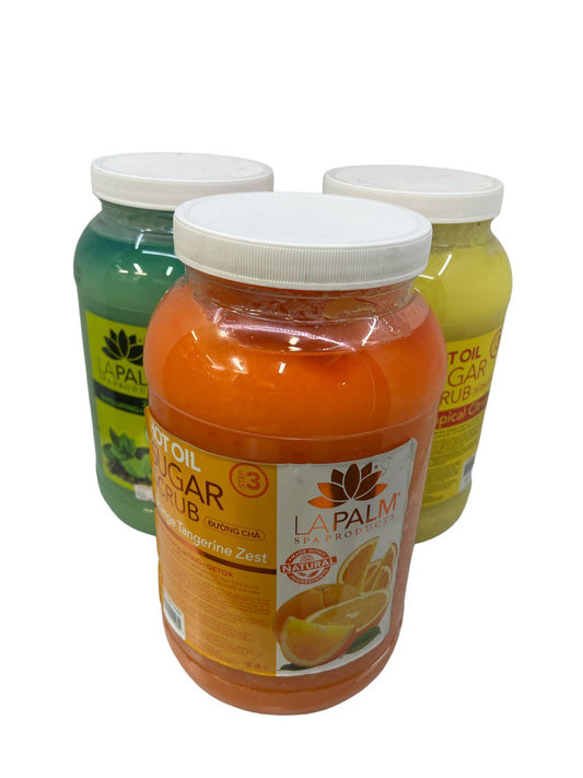 La Palm Hot Oil Sugar Scrub