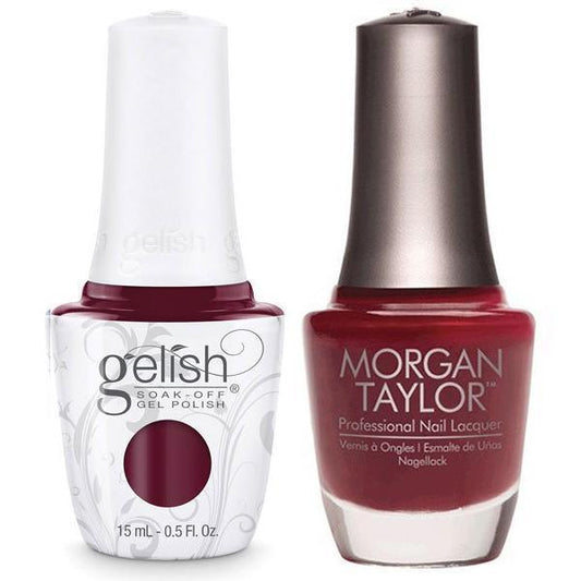 Harmony Gelish A Touch Of Sass #1110185 + Morgan Taylor #50185