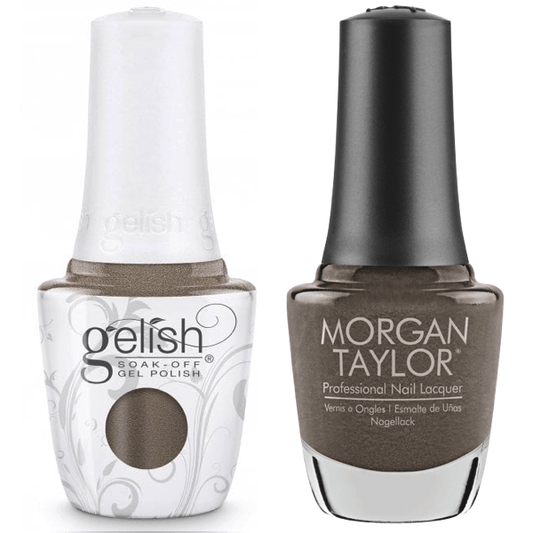Harmony Gelish Are You Lion To Me? #1110314 + Morgan Taylor #3110314