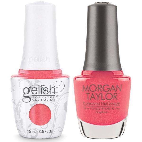Harmony Gelish Cancan We Dance? #1110176 + Morgan Taylor #50176