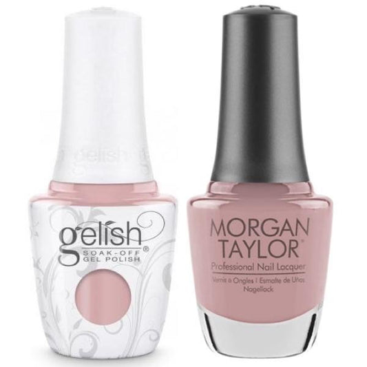 Harmony Gelish Gardenia My Heart #1110341 + Morgan Taylor #3110341