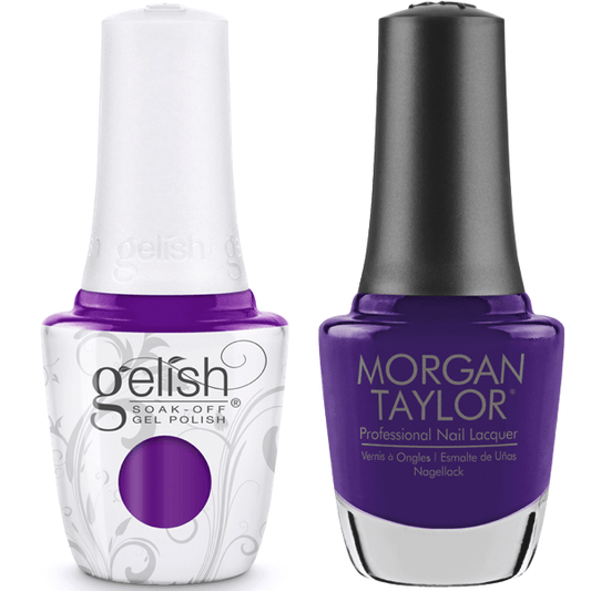 Harmony Gelish One piece Or Two? #1110301 + Morgan Taylor #3110301