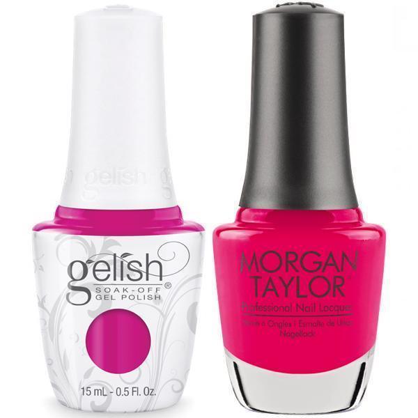 Harmony Gelish Pop-Arazzi Pose #1110181 + Morgan Taylor #50181
