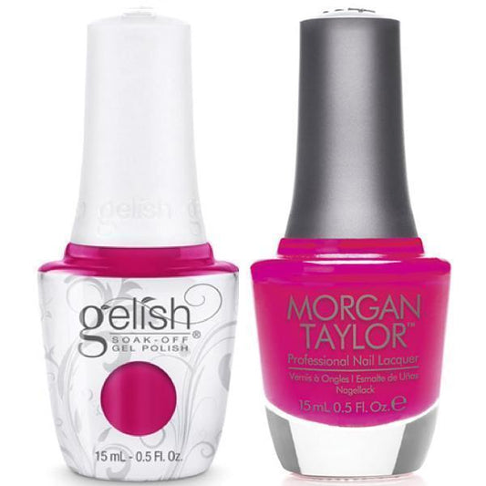 Harmony Gelish Prettier In Pink #1110022 + Morgan Taylor #50022