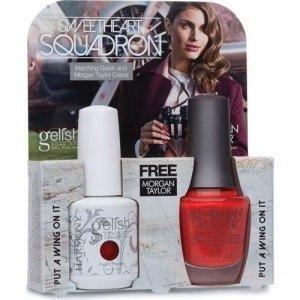 Harmony Gelish Put A Wing On It #1100069 + Morgan Taylor #50228