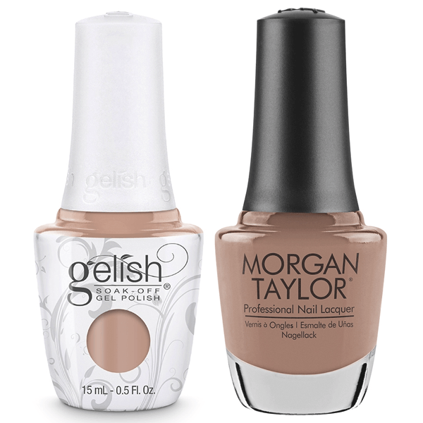 Harmony Gelish She's A Natural #1110337 + Morgan Taylor #3110337