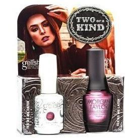 Harmony Gelish Tex'as Me Later #1110186 + Morgan Taylor #50186