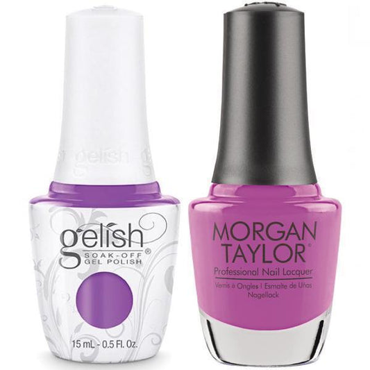 Harmony Gelish Tokyo A Go Go #1110180 + Morgan Taylor #50180